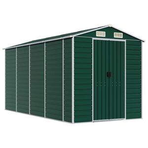 vidaXL &Alpha;&pi;&omicron;&theta;ή&kappa;&eta; &Kappa;ή&pi;&omicron;&upsilon; &Pi;&rho;ά&sigma;&iota;&nu;&eta; 191x385x198 &epsilon;&kappa;. &Gamma;&alpha;&lambda;&beta;&alpha;&nu;&iota;&sigma;&mu;έ&nu;&omicron; &Alpha;&tau;&sigma;ά&lambda;&iota;