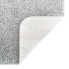 vidaXL Σετ Μάτ Μπάνιου Αντιολισθητικό 3 pcs Γκρι 50 x 50 cm PP