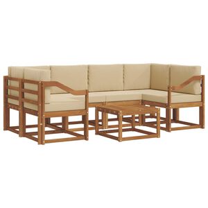 vidaXL &Sigma;&epsilon;&iota;&rho;ά &Kappa;&alpha;&nu;&alpha;&pi;έ &Epsilon;&xi;&omega;&tau;&epsilon;&rho;&iota;&kappa;&omicron;ύ &mu;&epsilon; &mu;&alpha;&xi;&iota;&lambda;ά&rho;&iota; 7 pcs &Phi;&upsilon;&sigma;&iota;&kappa;ό &kappa;&alpha;&iota; &Mu;&pi;&epsilon;&zeta;