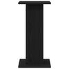 vidaXL Βάσεις Ηχείων 2 pcs Μαύρη δρυς 30 x 30 x 60 cm