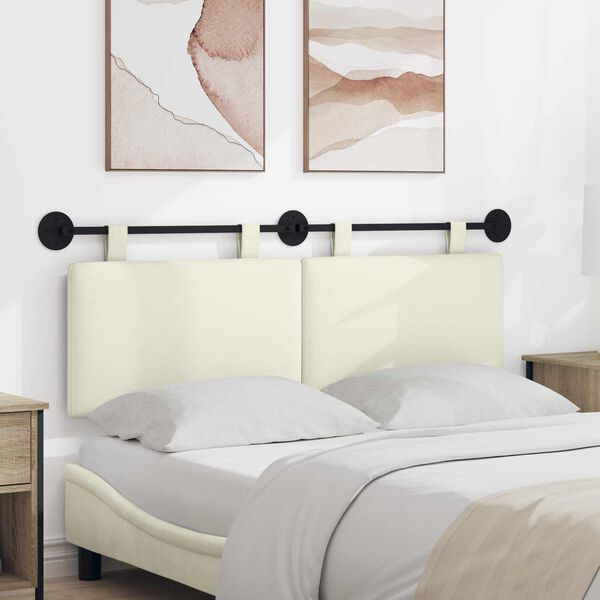 vidaXL &Kappa;&rho;&epsilon;&mu;&alpha;&sigma;&tau;ό &Kappa;&epsilon;&phi;&alpha;&lambda;ά&rho;&iota; &Kappa;&rho;&epsilon;&mu; 150 x 55 x 5 &epsilon;&kappa; &Upsilon;&phi;&alpha;&sigma;&mu;ά&tau;&iota;&nu;&omicron; &Kappa;&omicron;&rho;&nu;&tau;&omicron;&upsilon;&rho;ά