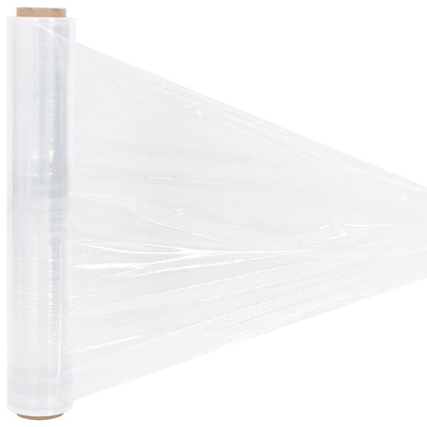 vidaXL Stretch Film 2 τεμάχια Διαφανές 20 μm 50 cm x 150 m