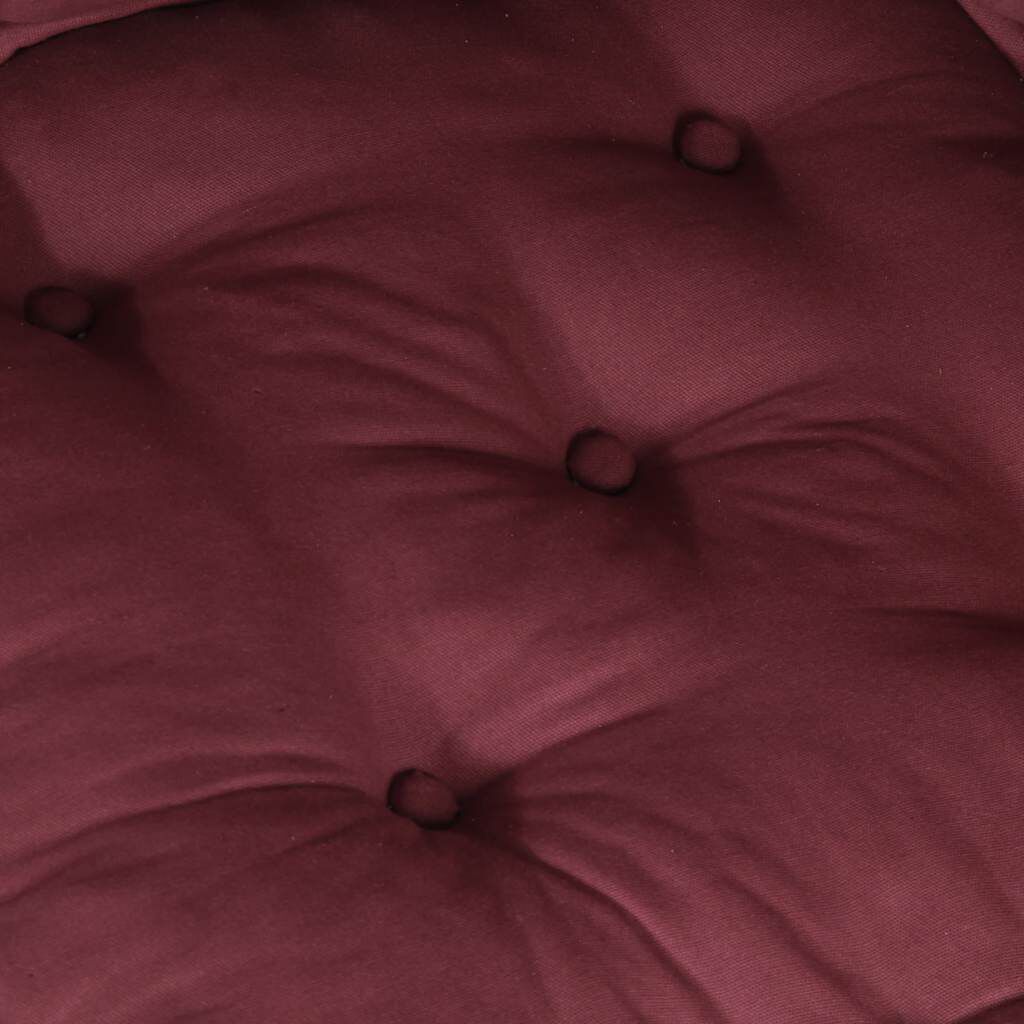 vidaXL Modular Pouffe Maroon 70x70x54 ύφασμα
