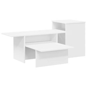 vidaXL &Tau;&rho;&alpha;&pi;έ&zeta;&iota; &kappa;&omicron;&nu;&sigma;ό&lambda;&alpha;&sigmaf; &Lambda;&epsilon;&upsilon;&kappa;ό 91,5 x 35 x 38,5 &epsilon;&kappa; &Epsilon;&pi;&epsilon;&xi;&epsilon;&rho;&gamma;&alpha;&sigma;&mu;έ&nu;&omicron; &Xi;ύ&lambda;&omicron;