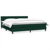 vidaXL &Kappa;&rho;&epsilon;&beta;ά&tau;&iota; Boxspring &mu;&epsilon; &Sigma;&tau;&rho;ώ&mu;&alpha; &Sigma;&kappa;&omicron;ύ&rho;&omicron; &Pi;&rho;ά&sigma;&iota;&nu;&omicron; 200x210&epsilon;&kappa;. &Beta;&epsilon;&lambda;&omicron;ύ&delta;&iota;&nu;&omicron;