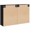 vidaXL Ντουλάπα τοίχου Επιτοίχιο 2 pcs artisan δρυς 160 x 34 x 90 εκ