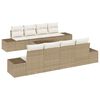 vidaXL &Sigma;&epsilon;&tau; &Kappa;&alpha;&nu;&alpha;&pi;έ &Kappa;ή&pi;&omicron;&upsilon; 8 pcs &Mu;&pi;&epsilon;&zeta; &kappa;&alpha;&iota; &Kappa;&rho;έ&mu;&alpha; &sigma;&upsilon;&nu;&theta;&epsilon;&tau;&iota;&kappa;ό &rho;&alpha;&tau;ά&nu;