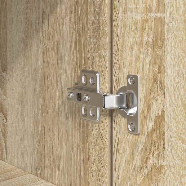 vidaXL Ντουλάπι Sonoma Δρυς 70x35x180 εκ. από Επεξεργασμένο Ξύλο