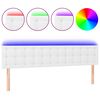 vidaXL &Kappa;&epsilon;&phi;&alpha;&lambda;ά&rho;&iota; &Kappa;&rho;&epsilon;&beta;&alpha;&tau;&iota;&omicron;ύ LED &Lambda;&epsilon;&upsilon;&kappa;ό 180x5x78/88 &epsilon;&kappa;. &Sigma;&upsilon;&nu;&theta;&epsilon;&tau;. &Delta;έ&rho;&mu;&alpha;