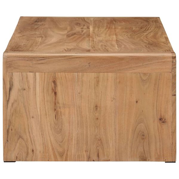 vidaXL Τραπεζάκι Σαλονιού 110 x 55 x 35 εκ. από Μασίφ Ξύλο Ακακίας