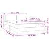 vidaXL &Kappa;&rho;&epsilon;&beta;ά&tau;&iota; Boxspring &mu;&epsilon; &Sigma;&tau;&rho;ώ&mu;&alpha; &Rho;&omicron;&zeta; 160x210 &epsilon;&kappa;. &Beta;&epsilon;&lambda;&omicron;ύ&delta;&iota;&nu;&omicron;