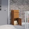 vidaXL Θυρίδα Πακέτων Σκ rusty 41 x 38 x 103 εκ