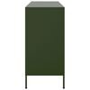 vidaXL Ντουλάπι Πράσινο Λαδί 100,5x39x79 εκ. από Ατσάλι