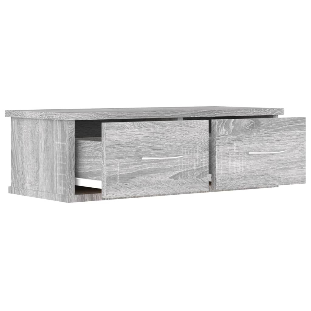 vidaXL Ντουλάπι Τοίχου Γκρι Sonoma 60x26x18,5 εκ. Επεξεργασμένο Ξύλο