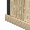 vidaXL Σετ Επίπλων Μπάνιου με ράφι 3 pcs Καφέ 33 x 33 x 120.5 εκ.