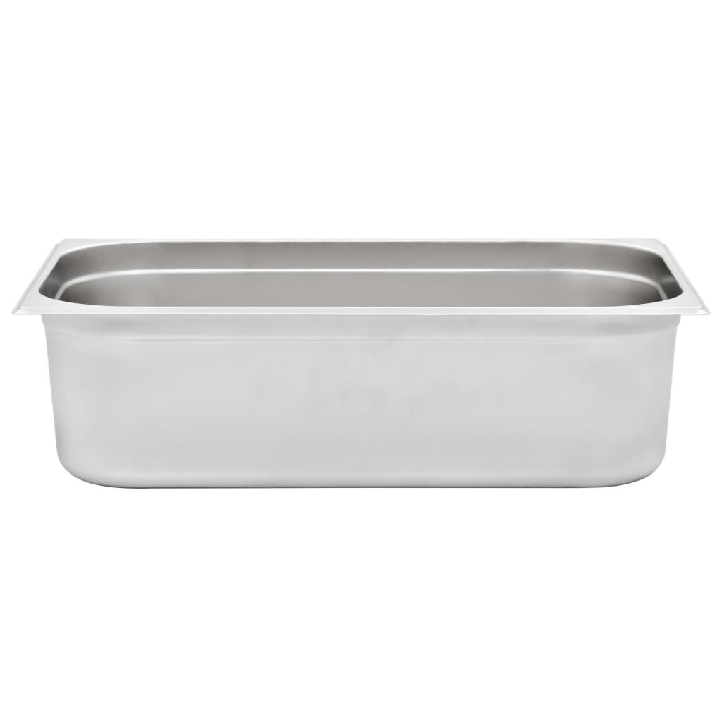 vidaXL Λεκάνες Gastronorm 2 τεμ. GN 1/1 150 χιλ. από Ανοξείδωτο Ατσάλι