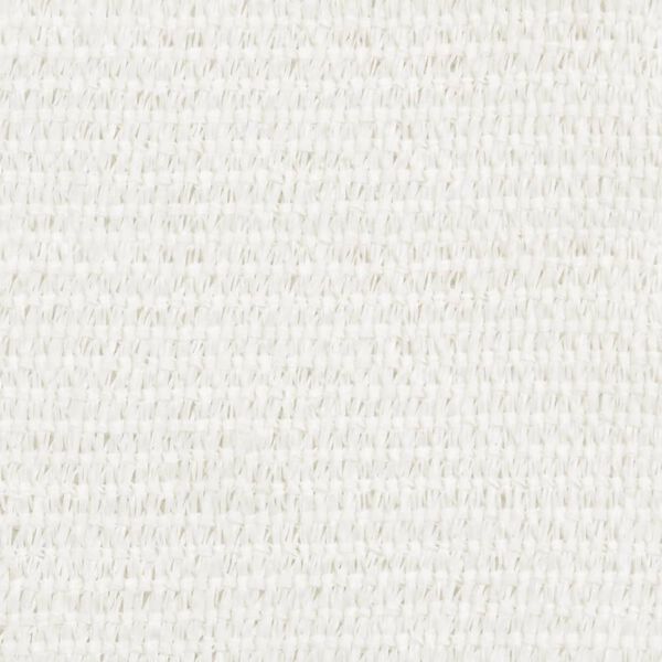 vidaXL Πανί Σκίασης Λευκό 3/4 x 3 μ. από HDPE 160 γρ./μ²