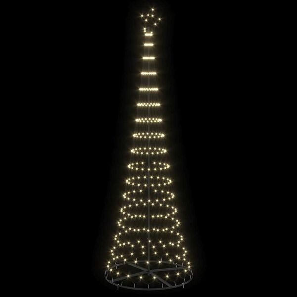 vidaXL LED Χριστουγεννιάτικο Δέντρο με 350 LED με βάση Θερμό λευκό