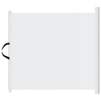 vidaXL Πόρτα για Κατοικίδια Ανασυρόμενη Λευκό 82,5 x 125 εκ.