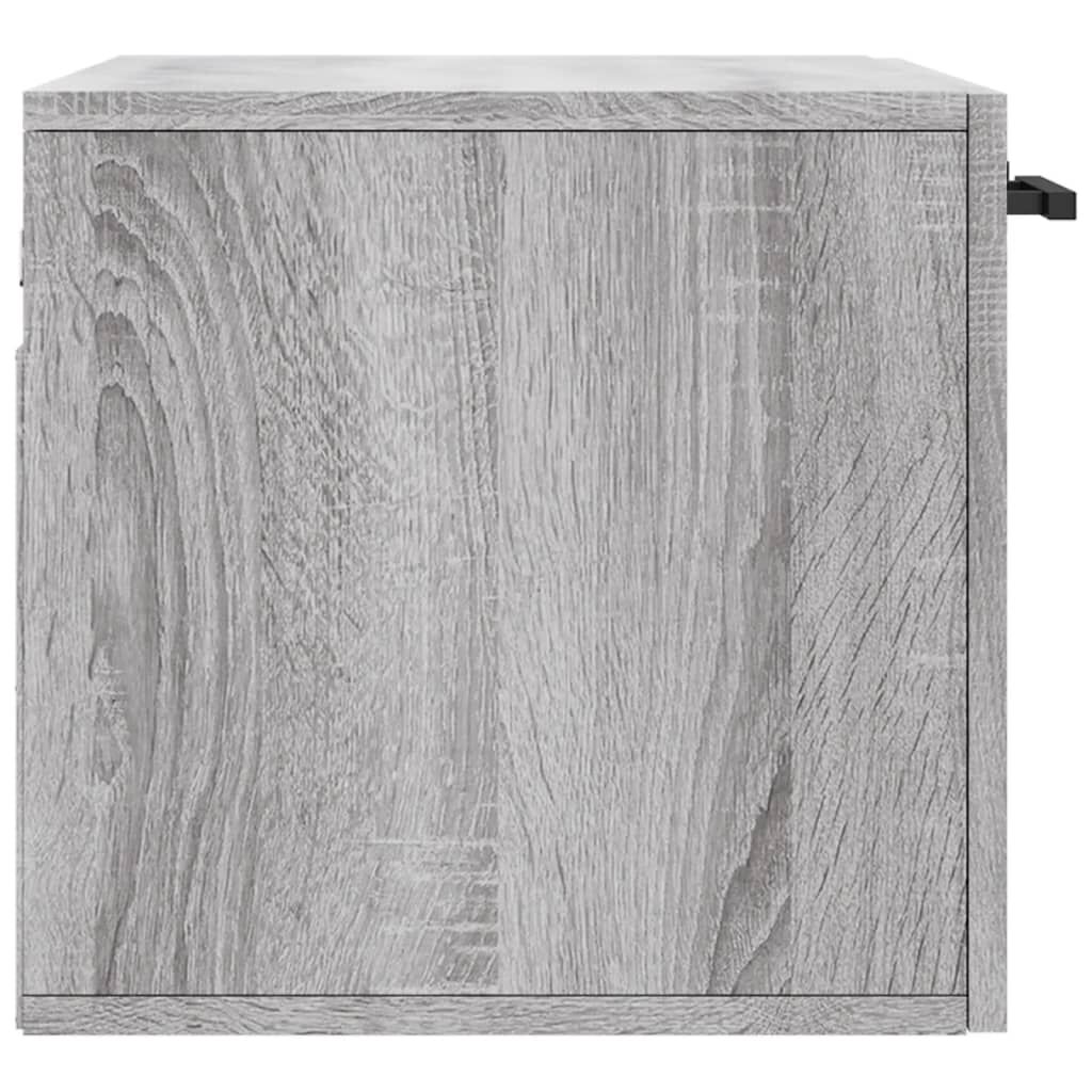 vidaXL Ντουλάπι Τοίχου Γκρι Sonoma 60x36,5x35 εκ. Επεξεργασμένο Ξύλο
