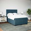 vidaXL &Kappa;&rho;&epsilon;&beta;ά&tau;&iota; Boxspring &mu;&epsilon; &Sigma;&tau;&rho;ώ&mu;&alpha; &Mu;&pi;&lambda;&epsilon; 140x190 &epsilon;&kappa;. &Beta;&epsilon;&lambda;&omicron;ύ&delta;&iota;&nu;&omicron;