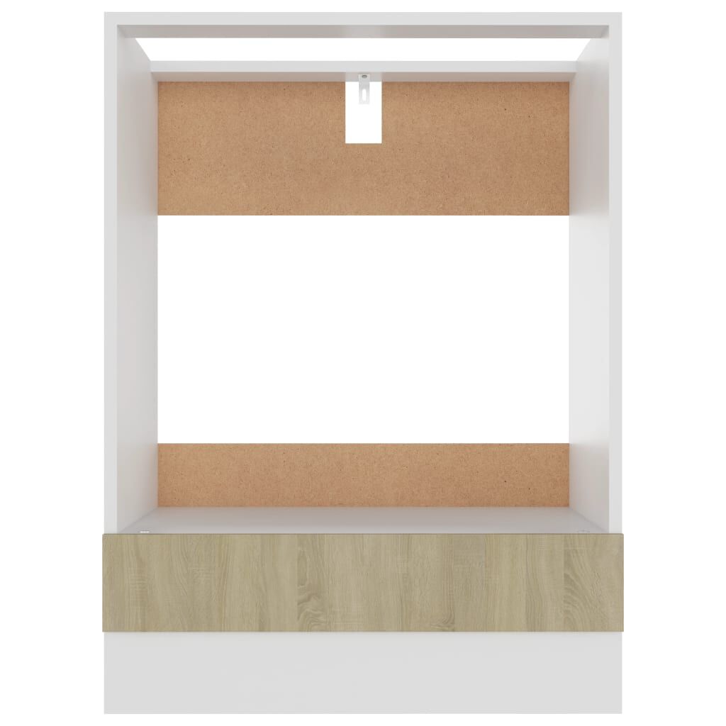 vidaXL Ντουλάπι για Φούρνο Lyon Sonoma Δρυς 60x46x81,5 εκ. Επεξ. Ξύλο
