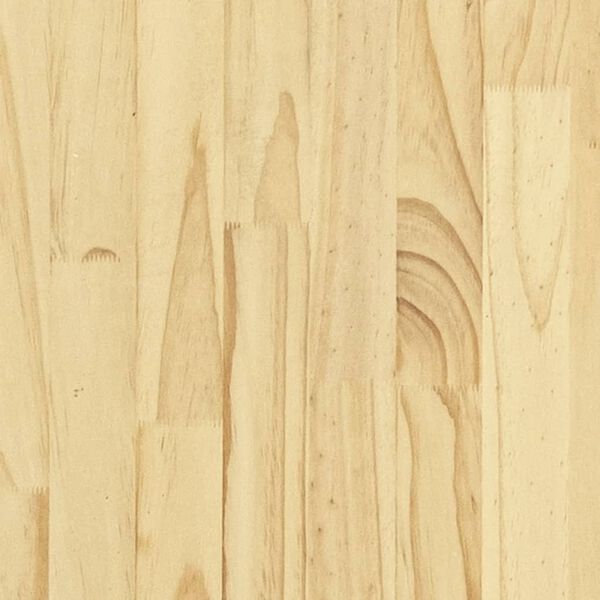vidaXL Πλαίσιο Κρεβατιού 135 x 190 εκ. από Μασίφ Ξύλο Double