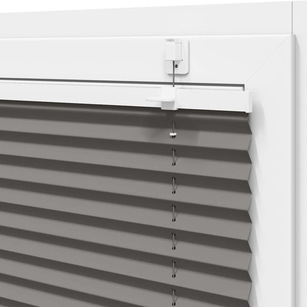 vidaXL Πλισέ περσίδα Ανθρακί 50x150 cm Πλάτος υφάσματος 49,4 cm