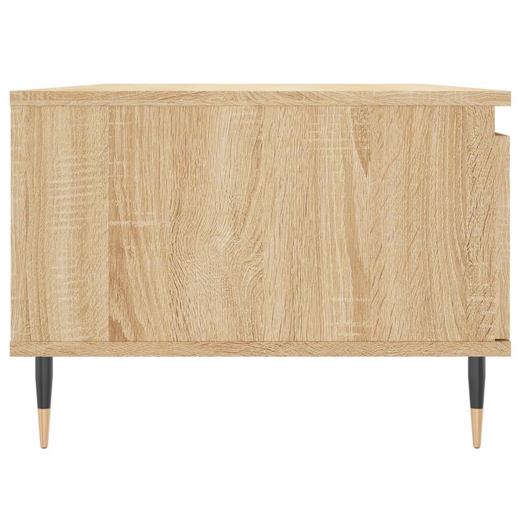 vidaXL Τραπεζάκι Σαλονιού Sonoma Δρυς 90x50x36,5 εκ. Επεξεργασμ. Ξύλο