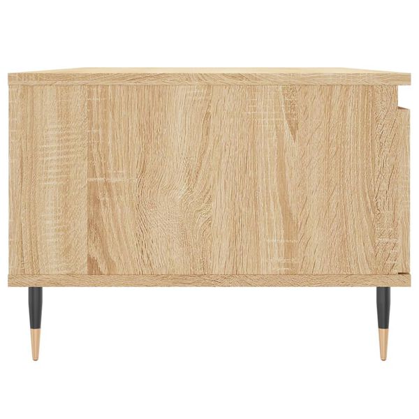 vidaXL Τραπεζάκι Σαλονιού Sonoma Δρυς 90x50x36,5 εκ. Επεξεργασμ. Ξύλο