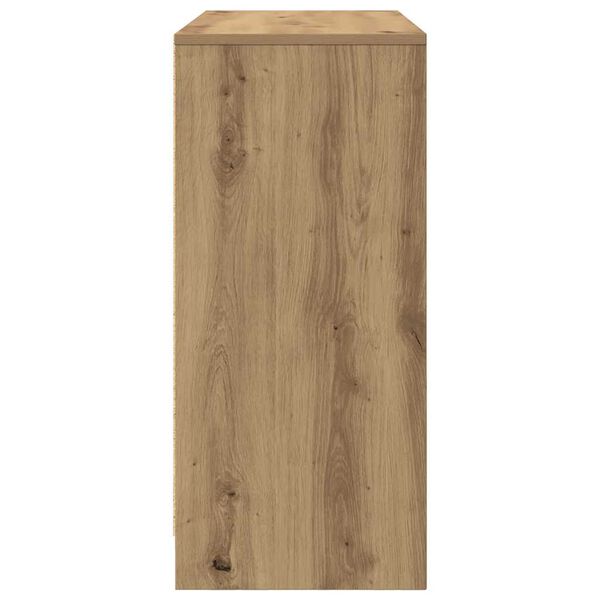 vidaXL Ντουλάπι τεχνίτης Δρυς 85x34x76 εκ. από Επεξεργασμένο Ξύλο