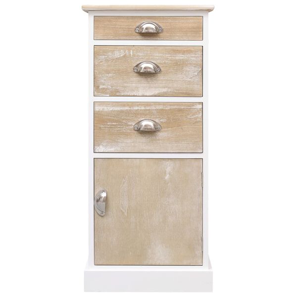 vidaXL Βοηθητικό Ντουλάπι 38x28x86 εκ. από Ξύλο Παυλώνιας