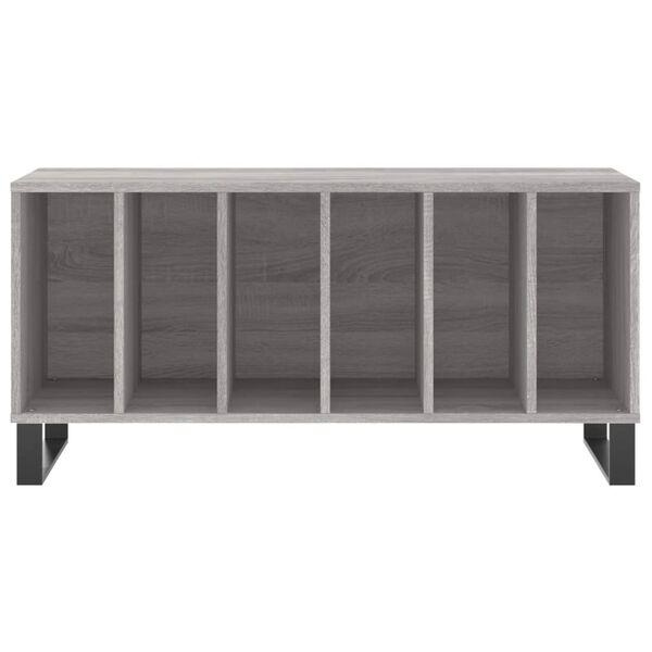 vidaXL Έπιπλο Δίσκων Γκρι Sonoma 100x38x48 εκ. από Επεξεργασμένο Ξύλο