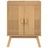 vidaXL Σετ Επίπλων Μπάνιου με συρτάρι 2 pcs Καφέ 114 x 43 x 73.5 εκ.