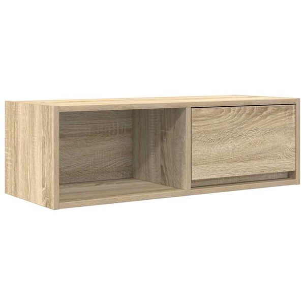 vidaXL Έπιπλο Τηλεόρασης Sonoma Δρυς 80x31x25,5 εκ. Επεξ. Ξύλο