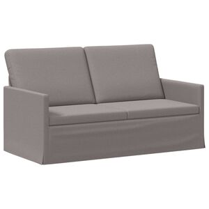 vidaXL &Kappa;&alpha;&nu;&alpha;&pi;έ&sigmaf; 2 &alpha;&tau;ό&mu;&omega;&nu; Taupe 150 x 81 x 82 &epsilon;&kappa;. Ύ&phi;&alpha;&sigma;&mu;&alpha;