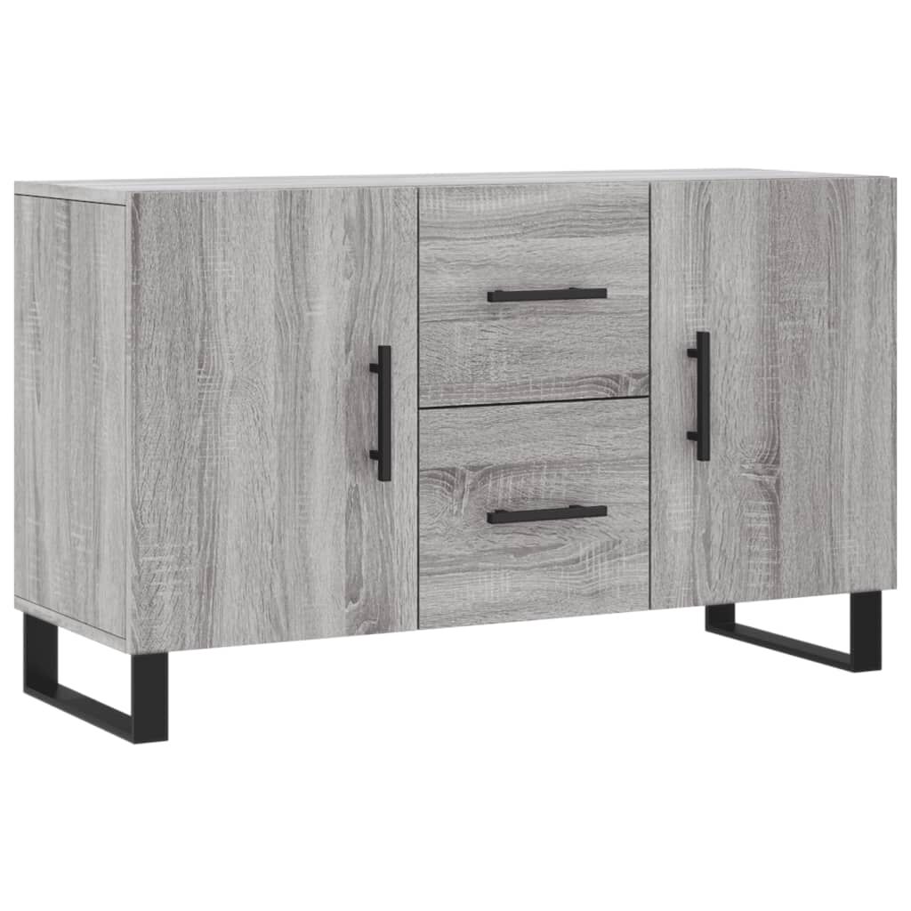 vidaXL Μπουφές Γκρι Sonoma 100 x 36 x 60 εκ. από Επεξεργασμένο Ξύλο