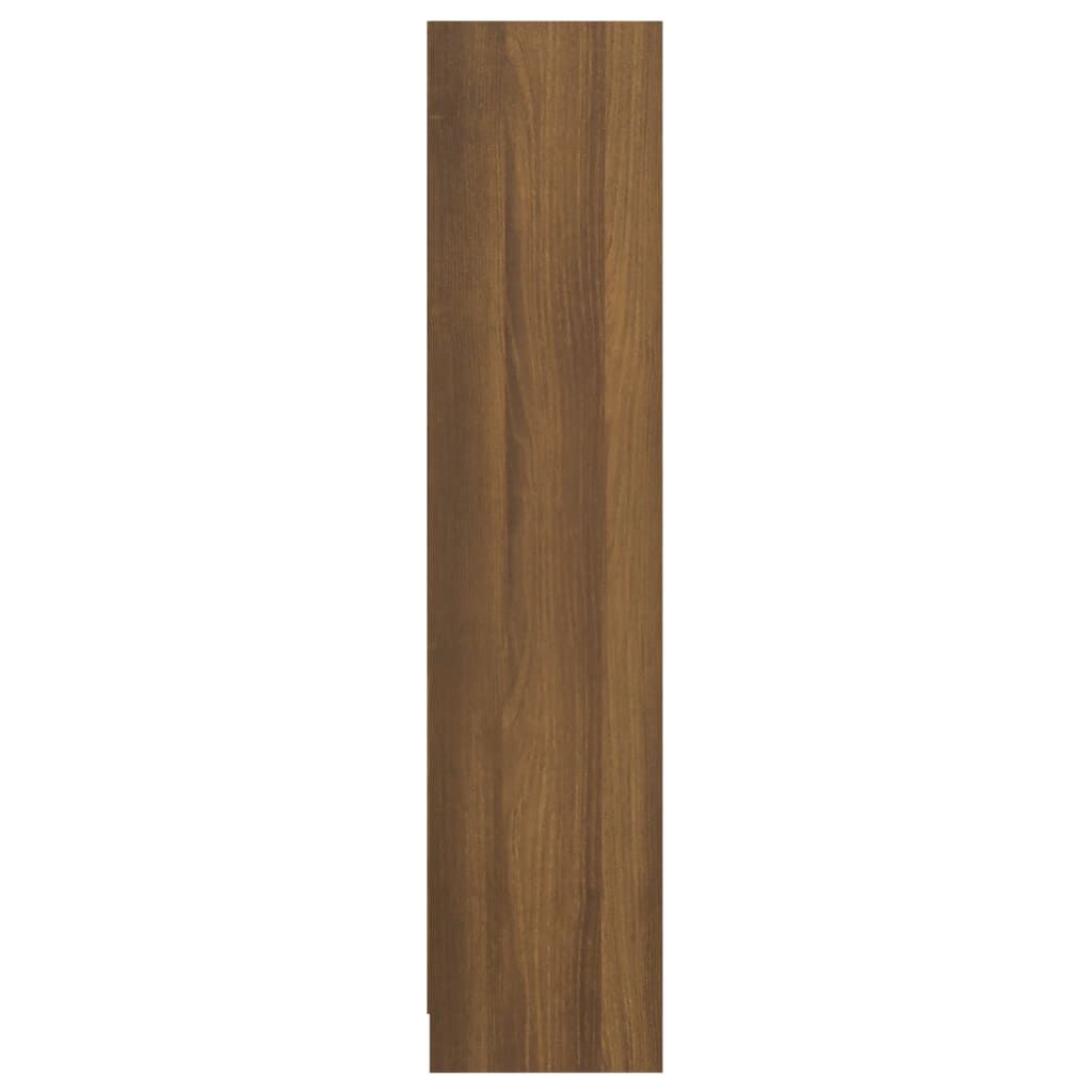 vidaXL Βιβλιοθήκη Καφέ Δρυς 60 x 24 x 109 εκ. από Επεξεργασμένο Ξύλο