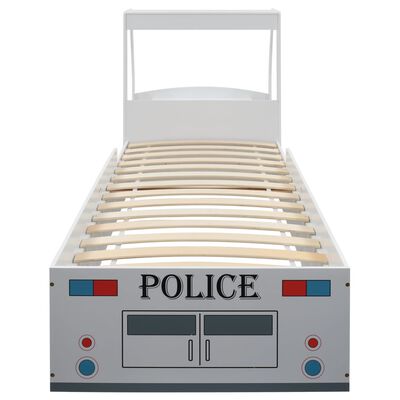vidaXL Παιδικό Κρεβάτι Αστυνομικό με Στρώμα 7 Ζωνών 90 x 200 εκ. H2
