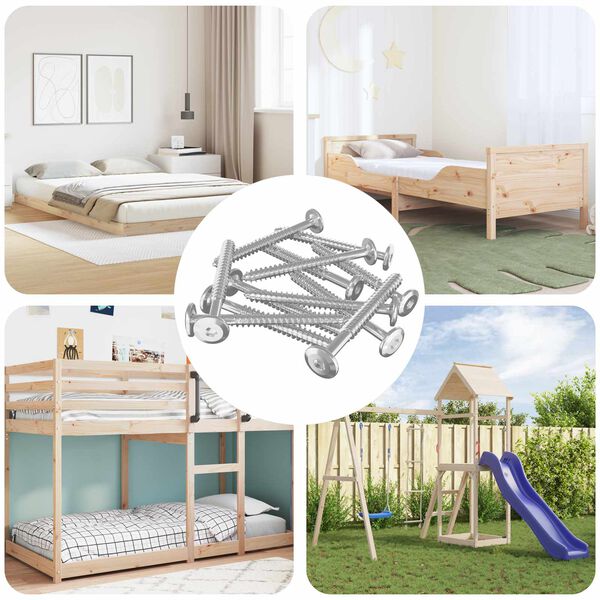 vidaXL &Xi;&upsilon;&lambda;&omicron;&beta;ί&delta;&epsilon;&sigmaf; 1350 pcs &Alpha;&sigma;&eta;&mu;ί &Alpha;&tau;&sigma;ά&lambda;&iota;