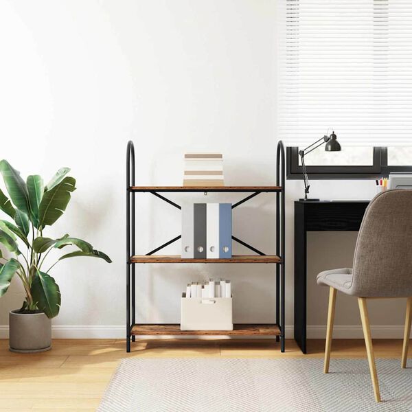 vidaXL &Rho;ά&phi;&iota; &Beta;&iota;&beta;&lambda;ί&omega;&nu; &Pi;&alpha;&lambda;&iota;ό &xi;ύ&lambda;&omicron; 80 x 30 x 109 &epsilon;&kappa; &Epsilon;&pi;&epsilon;&xi;&epsilon;&rho;&gamma;&alpha;&sigma;&mu;έ&nu;&omicron; &xi;ύ&lambda;&omicron;