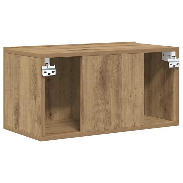 vidaXL Ντουλάπι TV 2 pcs Καφέ 60 x 30 x 30 cm Επεξεργασμένο ξύλο