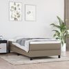 vidaXL &Sigma;&tau;&rho;ώ&mu;&alpha; &mu;&epsilon; Pocket Springs &Mu;&epsilon;&sigma;&alpha;ί&alpha;&sigmaf; &Sigma;&kappa;&lambda;&eta;&rho;ό&tau;&eta;&tau;&alpha;&sigmaf; Taupe 100x200x20 &epsilon;&kappa;. &Upsilon;&phi;&alpha;&sigma;&mu;ά&tau;&iota;&nu;&omicron;