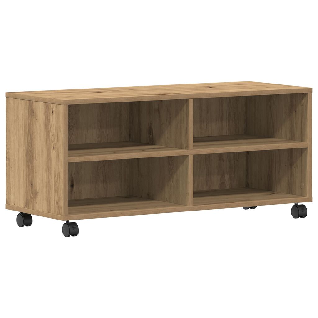 vidaXL Κονσόλα Τηλεόρασης Artisan Oak 90x35x35 εκ. Επεξεργασμένου Ξύλου