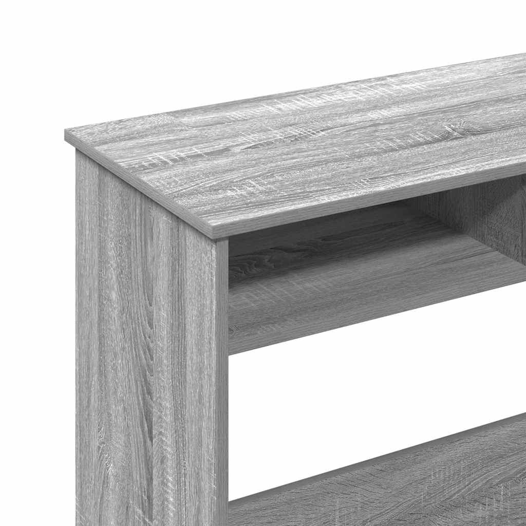 vidaXL Γραφείο Γκρι Sonoma 80 x 40 x 75 εκ. από Επεξεργασμένο Ξύλο