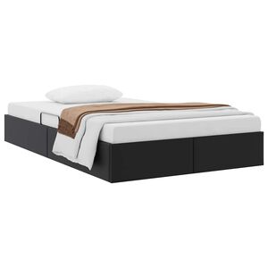 vidaXL &Kappa;&rho;&epsilon;&beta;ά&tau;&iota; &Alpha;&pi;&omicron;&theta;ή&kappa;&eta;&sigmaf; &mu;&epsilon; &sigma;&tau;&rho;ώ&mu;&alpha; &Mu;&alpha;ύ&rho;&omicron; 120 x 200 cm &Tau;&epsilon;&chi;&nu;&eta;&tau;ό &delta;έ&rho;&mu;&alpha;