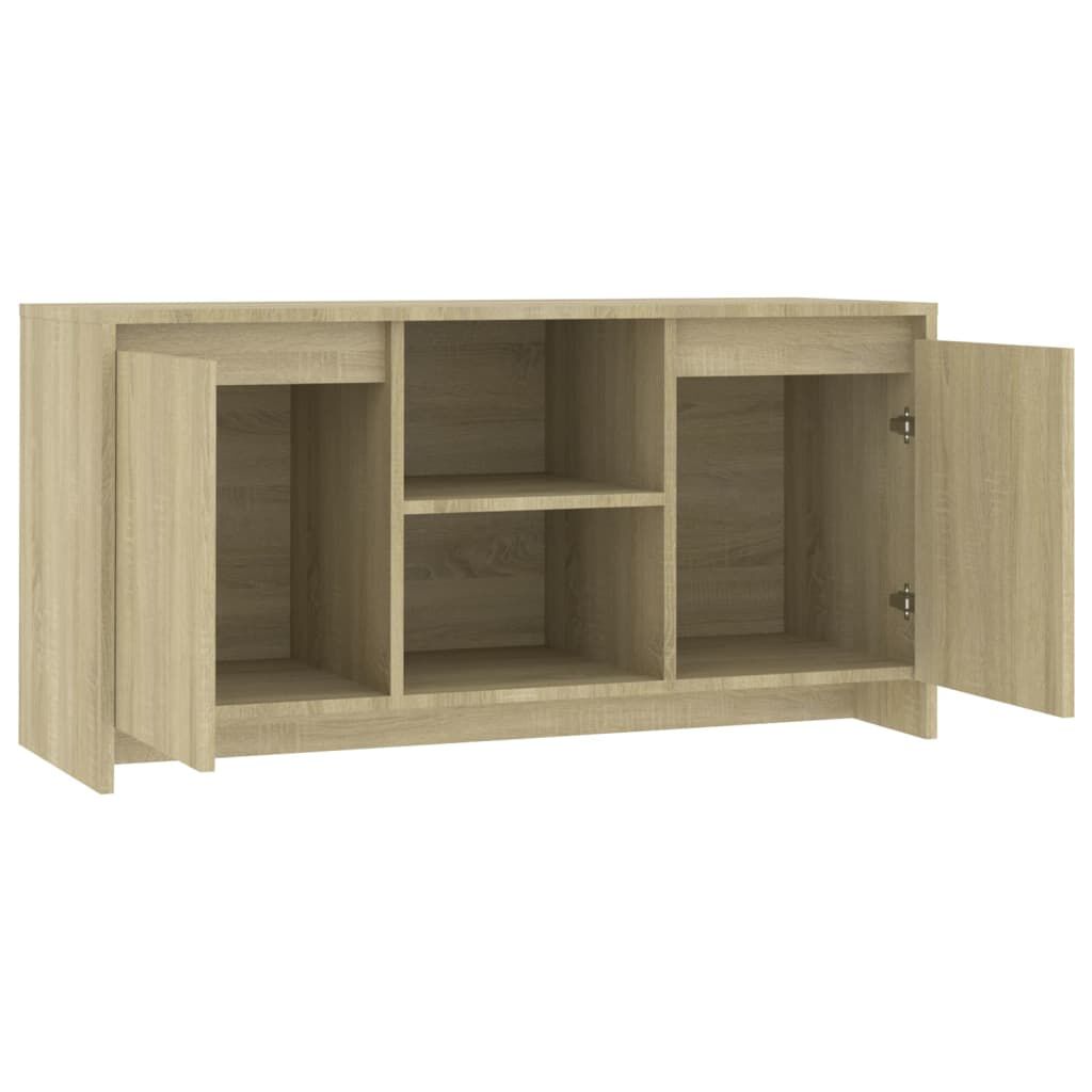 vidaXL Έπιπλο Τηλεόρασης Sonoma Δρυς 102x37,5x52,5 εκ. Επεξεργ. Ξύλο