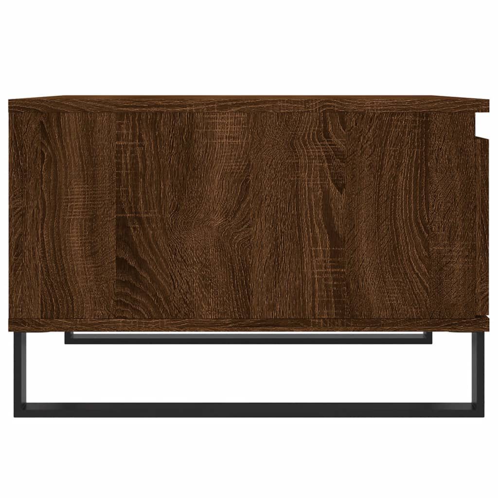 vidaXL Τραπεζάκι Σαλονιού Καφέ Δρυς 55x55x36,5 εκ. Επεξεργασμένο Ξύλο