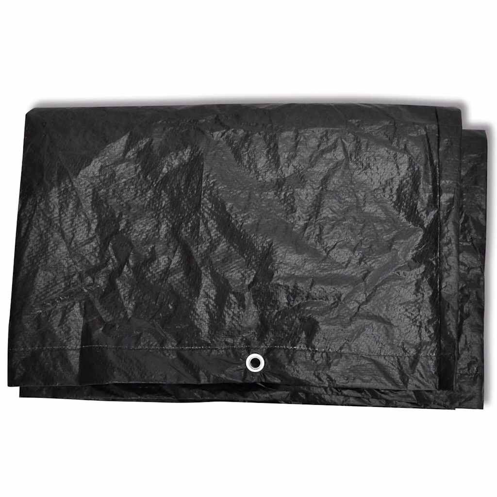 vidaXL Κάλυμμα Επίπλων Κήπου με 8 Κρίκους 260 x 260 x 90 εκ.