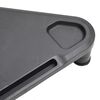 vidaXL Γωνιακή Βάση Οθόνης Μαύρη 49 x 28 x 10,5 εκ.